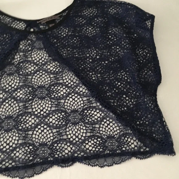 Navy blueVictoria’s Secret crochet lace be… - Picture 7 of 13